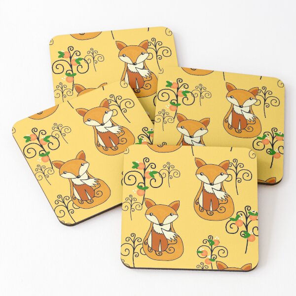 Item preview, El zorro y los bosques caprichosos / Orange Grove en amarillo designed and sold by FranBail.