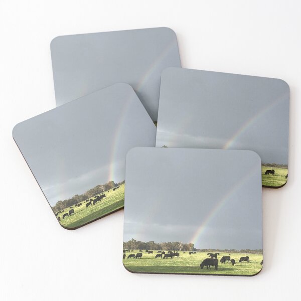 Item preview, Rainbow over farmland designed and sold by Rainbow Farm Photography.