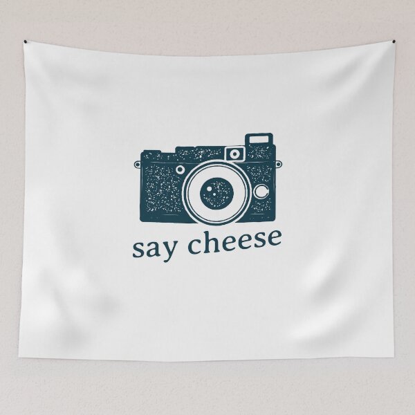 Item preview, camera say cheese designed and sold by Animalhead.