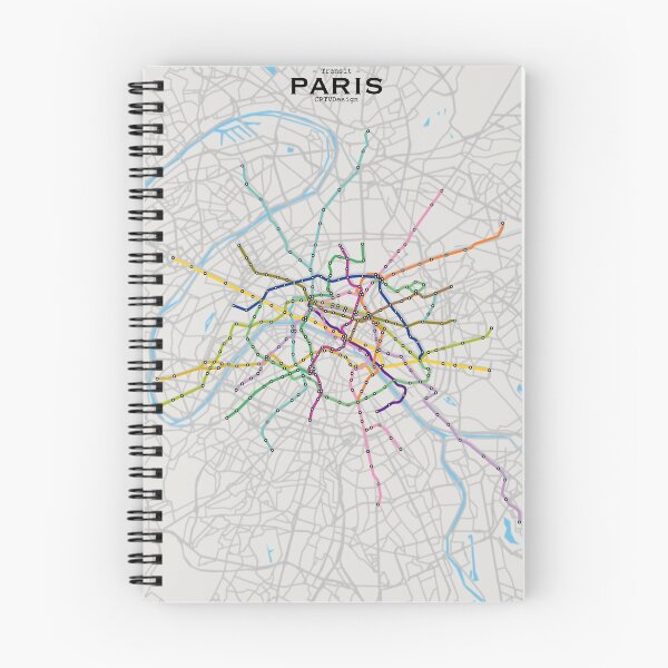 Artikelvorschau, Paris Transit Map entworfen und verkauft von CPTVDesign.