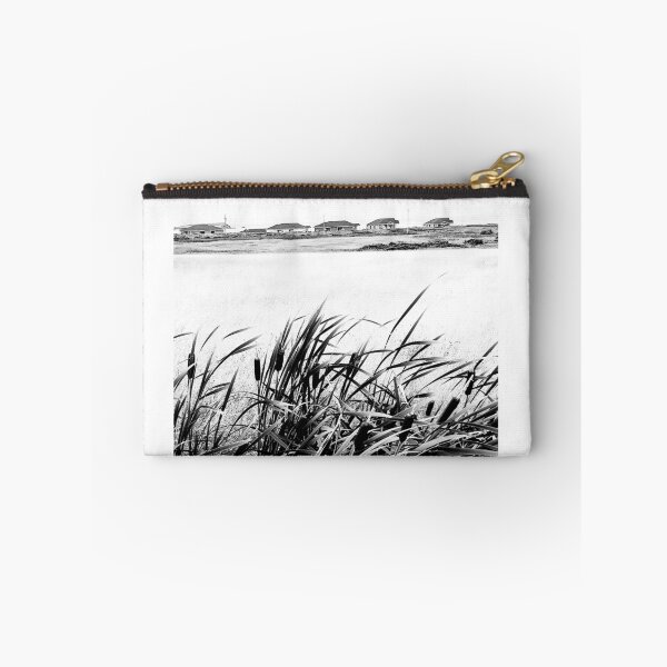 Item preview, cattail black and white designed and sold by Natalie Stark.