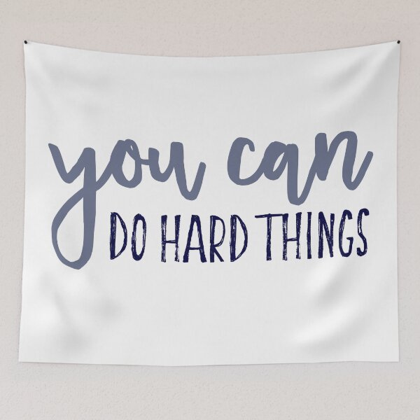 Item preview, You Can Do Hard Things designed and sold by Allison Manson.