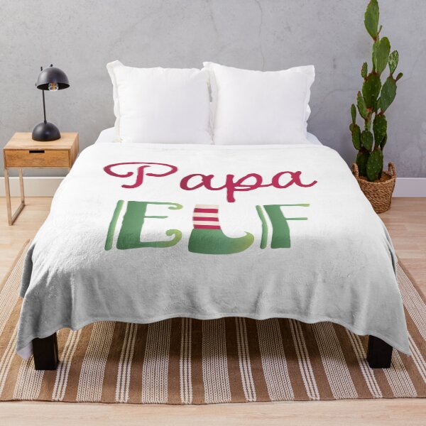 Item preview, Official Papa Elf family tee white designed and sold by piastrelli.
