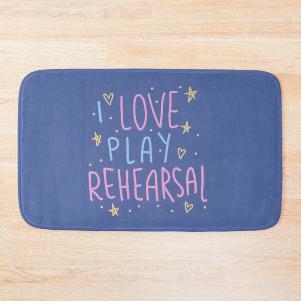 Item preview, I Love Play Rehearsal designed and sold by Mazie Kate.