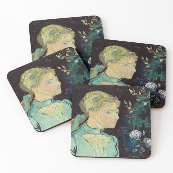 Item preview, Adeline Ravoux (1890) by Vincent Van Gogh designed and sold by Color Me F*@k!ng Happy.
