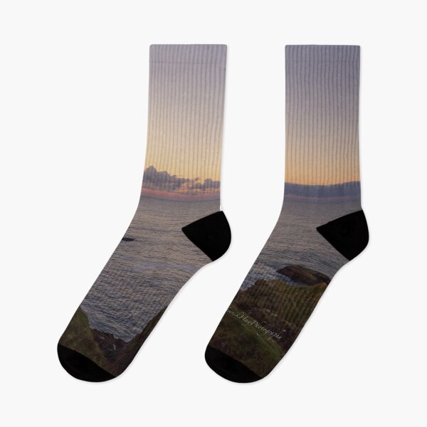 Item preview, Sunset on Cruden Bay, Slains Castle - North East coast of Aberdeenshire, Scotland designed and sold by Yannik Hay.