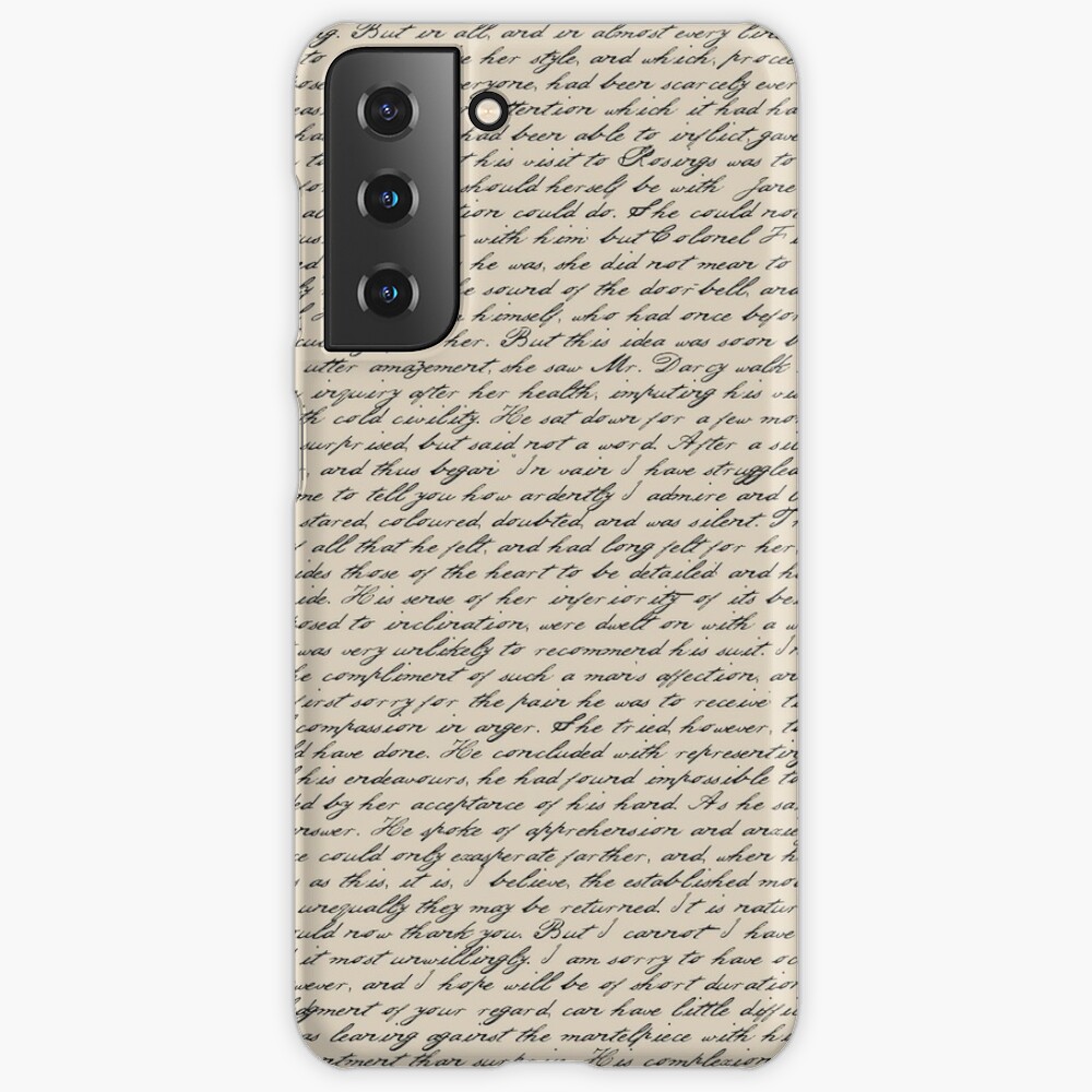 Literature in Print: Pride and Prejudice | Samsung Galaxy Phone Case