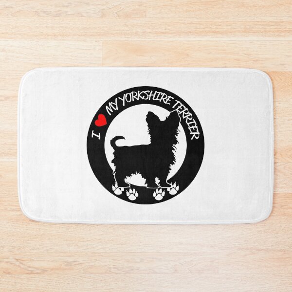 Item preview, I Love My Yorkshire Terrier! designed and sold by flipper42.