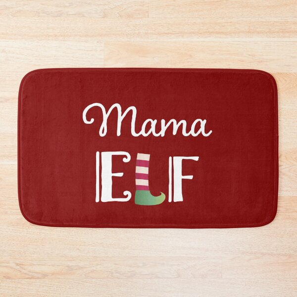 Item preview, Official Mama Elf family tee (red background) designed and sold by piastrelli.