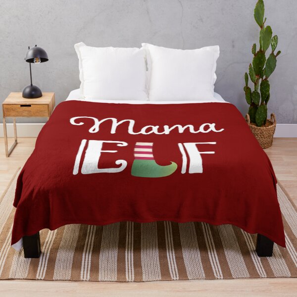 Item preview, Official Mama Elf family tee (red background) designed and sold by piastrelli.