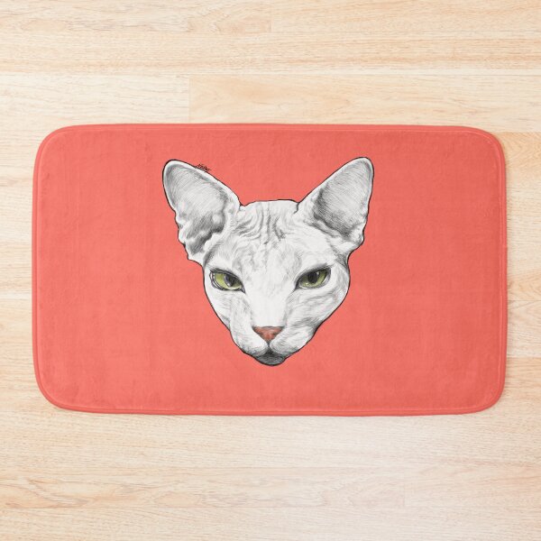 Item preview, Hairless cat Sphynx white  designed and sold by Noewi.