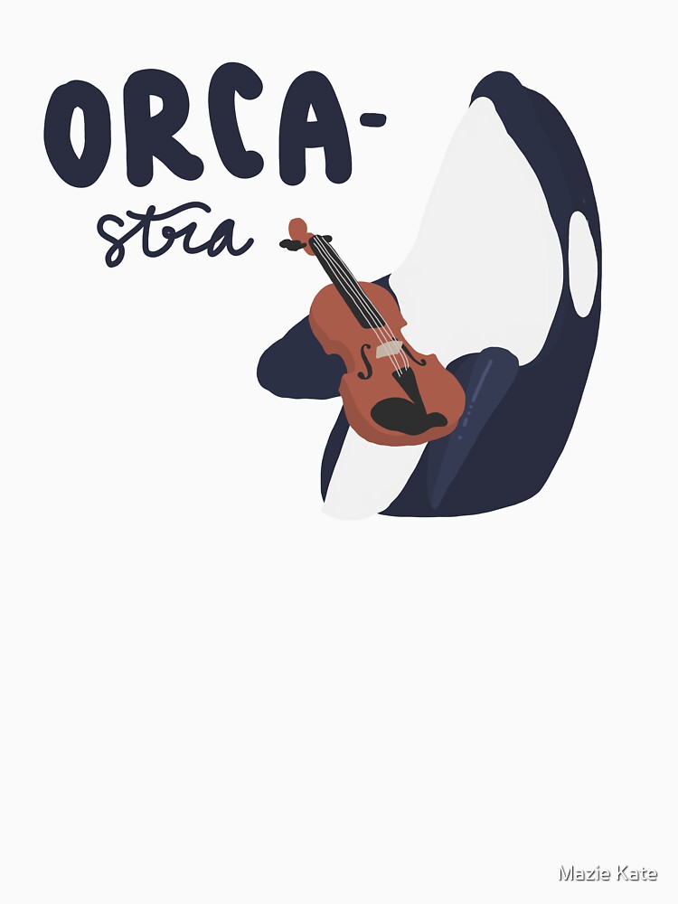 Thumbnail 7 of 7, Essential T-Shirt, Orca Orchestra designed and sold by a-mazie-ng.