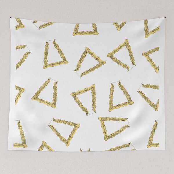 Item preview, Gold Bamboo Earrings Pattern designed and sold by sunnyrich.