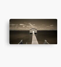 The Boatshed Canvas Print