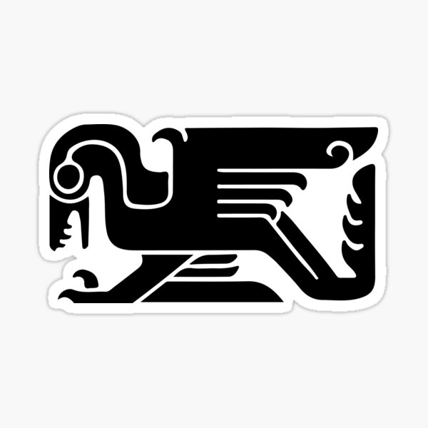 Bronze Age Microraptor Sticker