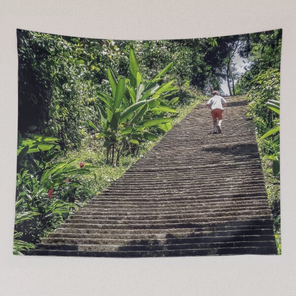 Item preview, Ancient Stairs in Guatemala designed and sold by heatherfriedman.