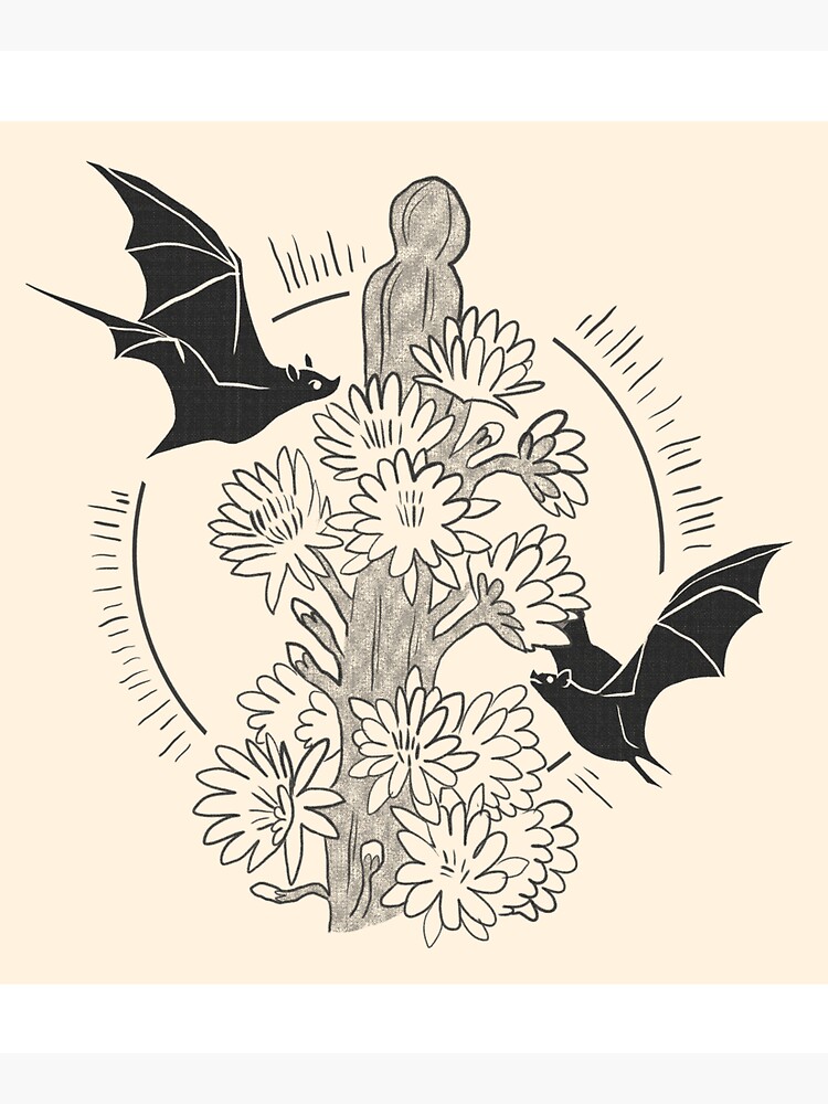 Night Bloom - Bat by straungewunder
