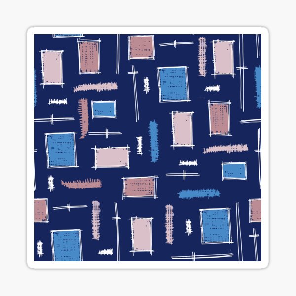 Paintbrush Blue Sticker