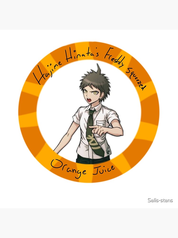 "Hajime Hinata's Freshly Squeezed Orange Juice" Art Print by Salis