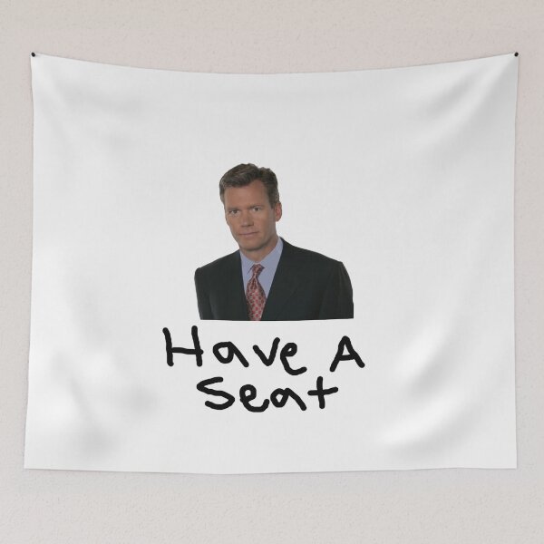 Item preview, Chris Hansen - Have A Seat designed and sold by TrashyJewels.