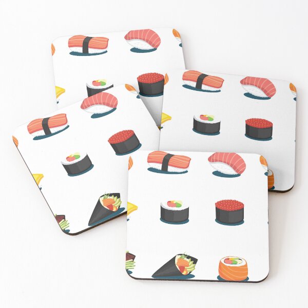 Item preview, Sushi 12 Pcs designed and sold by leafcreate.