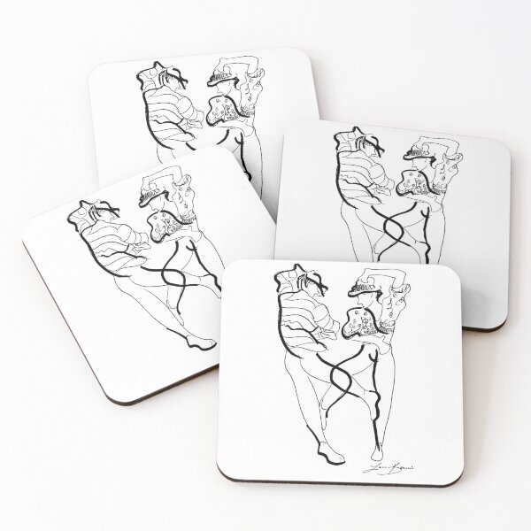Who's Got the Pain? Coasters (Set of 4)