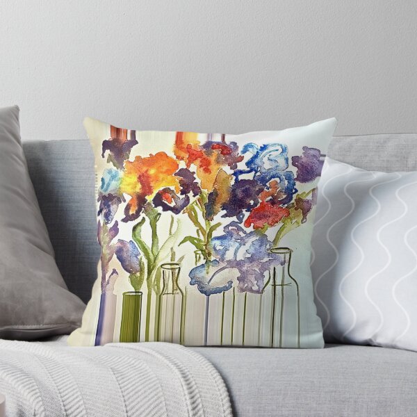 Item preview, Irises in flower show designed and sold by IneseEdwardsArt.