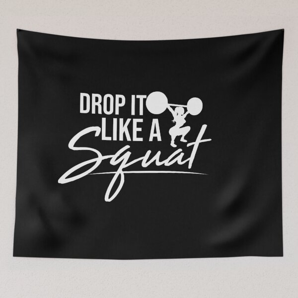 Item preview, Drop it like a squat weight lifting Shirt designed and sold by StarenguCrew.