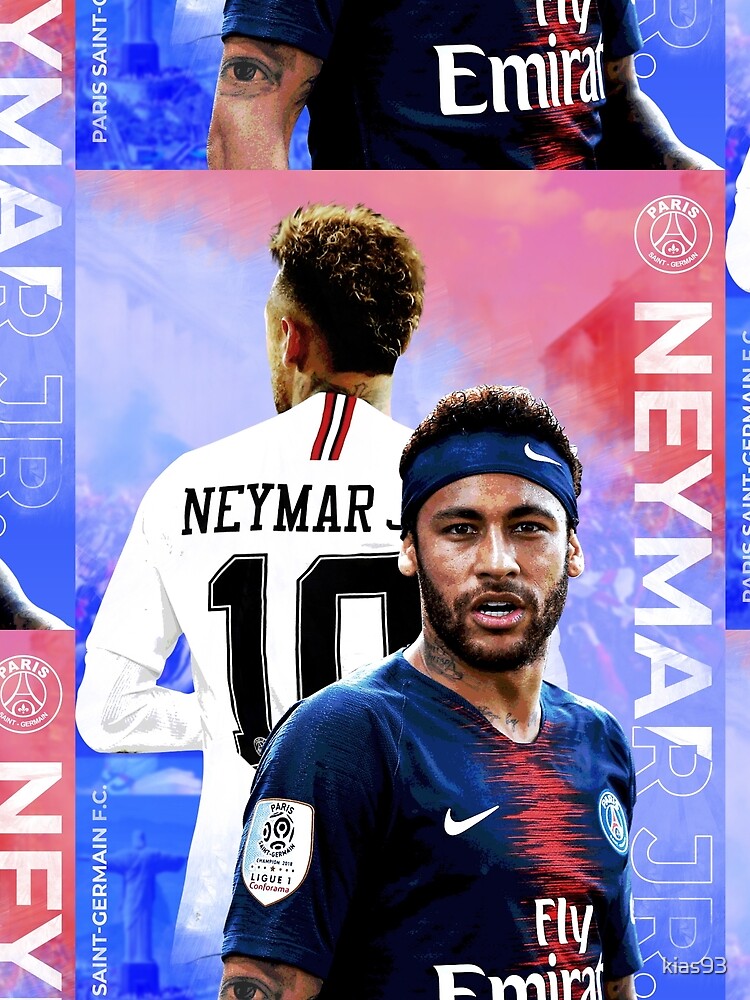  Neymar  Jr  PSG T shirt by kias93 Redbubble