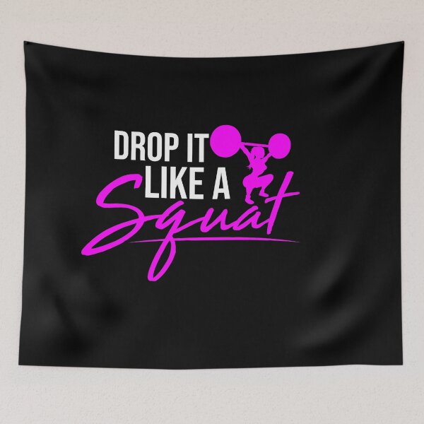 Item preview, Drop it like a squat weight lifting Shirt designed and sold by StarenguCrew.