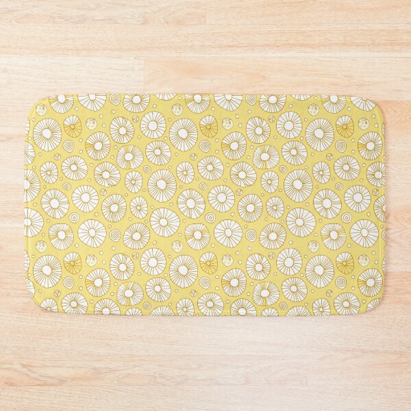 Item preview, Flat Pompom Mustard designed and sold by radgedesign.