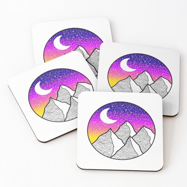 Item preview, Sunset Mountains designed and sold by lizashev.