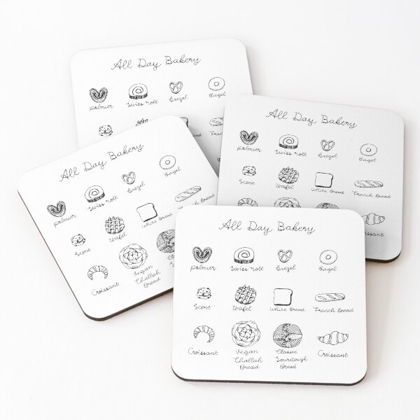 Item preview, all day bakery designed and sold by cyndraws.