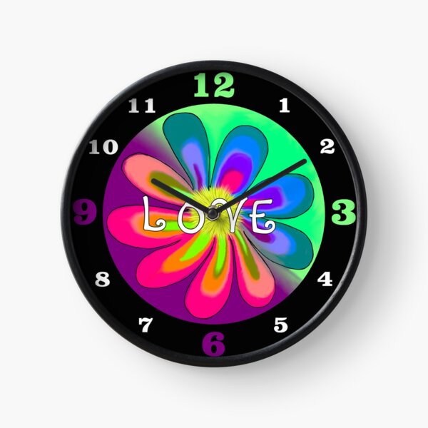 LOVE Flower Clock