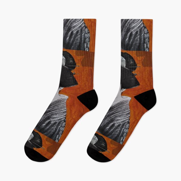 Item preview, Geisha with Black Comb Hair on Orange & Map background designed and sold by Anne-Maree Hunter.