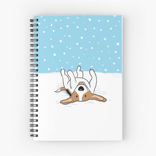 Item preview, Happy Beagle Cute Snow Dog Holiday designed and sold by Jenn Inashvili.