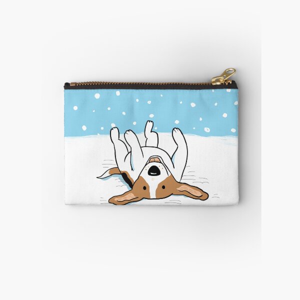 Item preview, Happy Beagle Cute Snow Dog Holiday designed and sold by Jenn Inashvili.