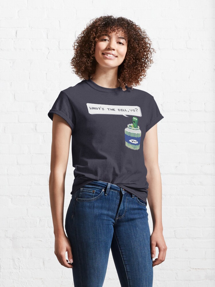 Alternate view of What's the Dill, yo? Classic T-Shirt