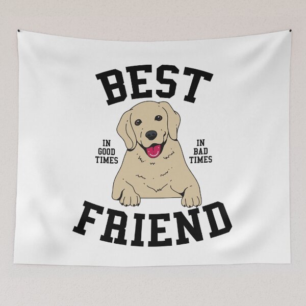 Item preview, Best Friend In Good Times In Bad Times Dog Owner  designed and sold by AlphaDist2.