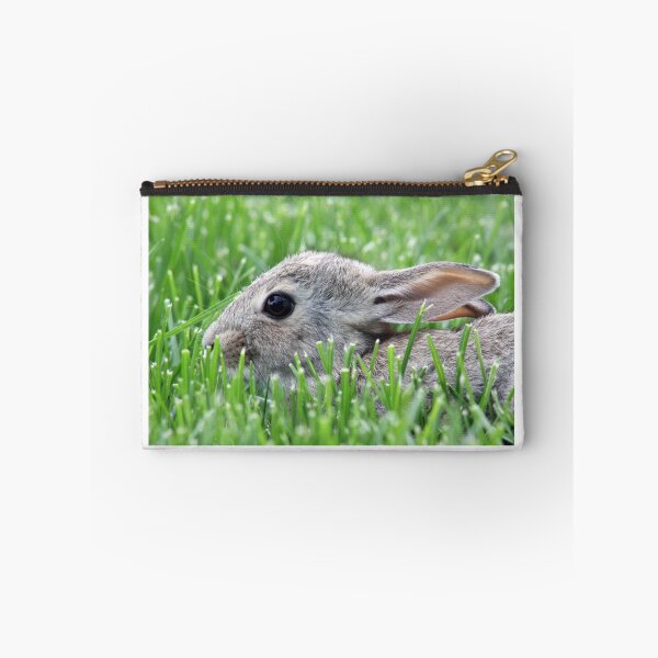 Item preview, Baby Bunny in the Grass designed and sold by mokacat.