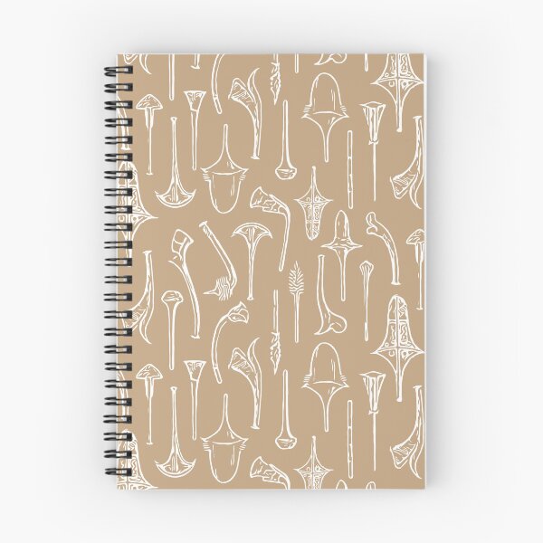 Item preview, Fijian War Clubs - Tan and White designed and sold by lolomastudio.