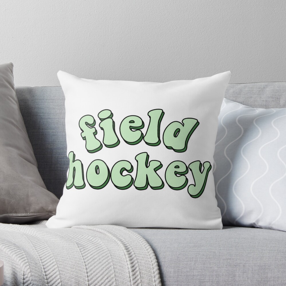 Eat. Sleep. Hockey. Repeat. 16x16 pillow cover