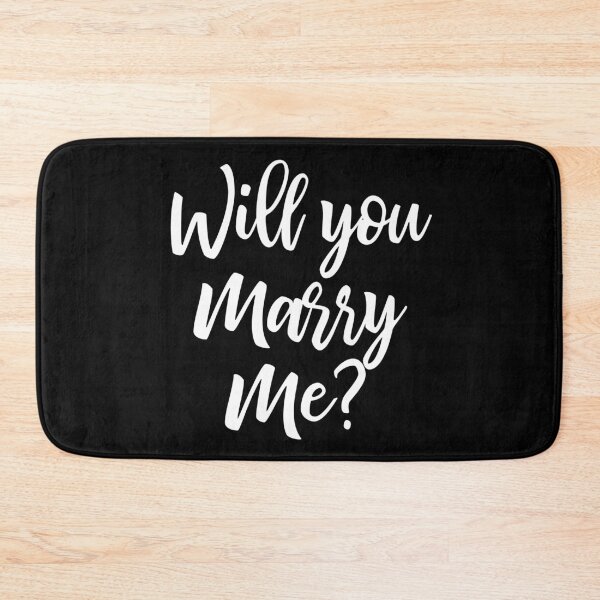 Item preview, Will You Marry Me? designed and sold by teesaurus.
