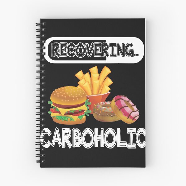 Item preview, Recovering Carboholic products - Funny Low-Carb Keto print designed and sold by sunnym79.