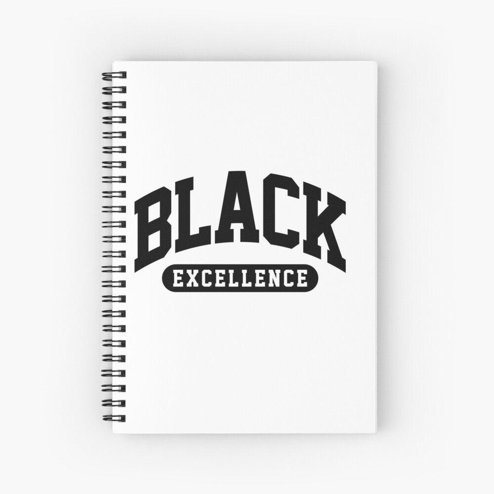Black Excellence Slay Snack African American Shirt Spiral Notebook