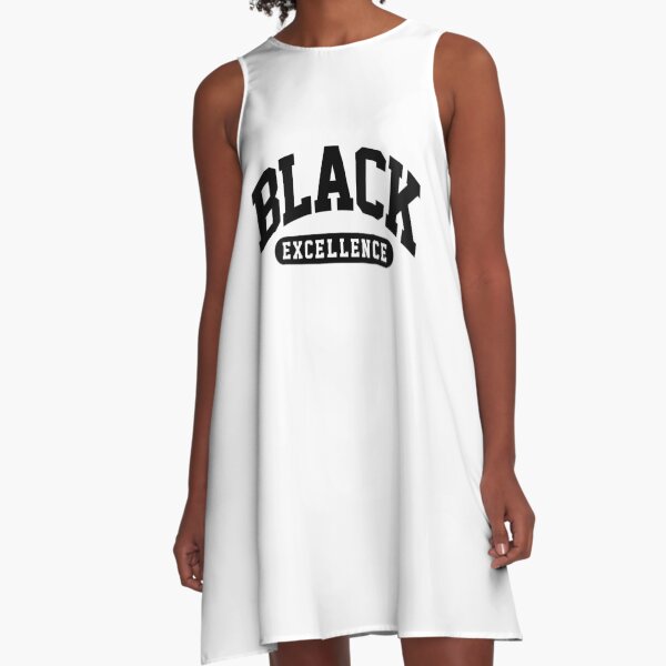 Black Excellence Slay Snack African American Shirt A-Line Dress