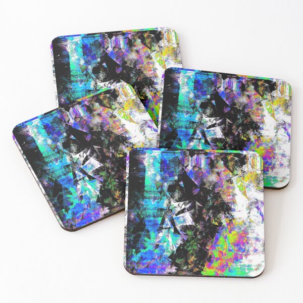 Item preview, Digital Abstract Glitch Art Algorithm Generated Pattern designed and sold by CoitoCG.
