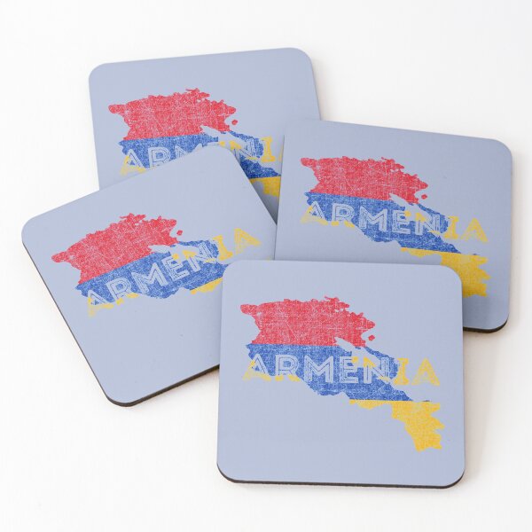 Item preview, Armenia Map Shape and Flag designed and sold by ockshirts.