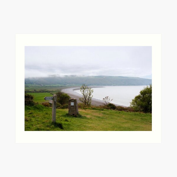 Porlock Bay- Exmoor National Park-UK Art Print
