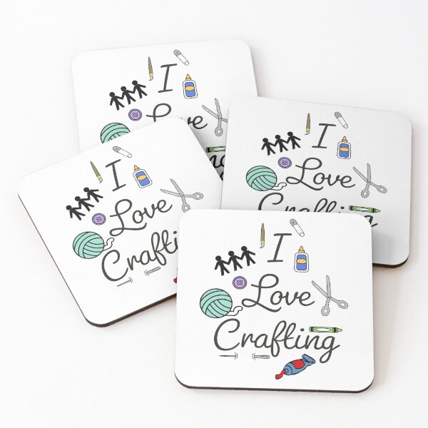 Item preview, I Love Crafting designed and sold by tristahx.